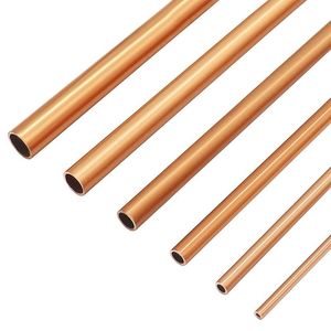 Premium Seamless Copper Tube High Conductivity Corrosion Resistant C10100 C12000 C51000 C61300 C63000 C27200 C26800 Brass Nickel Copper Bronze Alloy Pipe