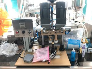 Semi Automatic Control Bottle Scraw Capping Machine