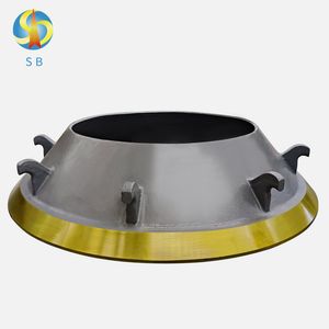 Hot High Quality Large Cone Crusher Spare Parts Mantle and Bowl Liner