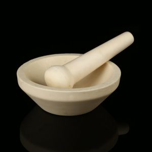 High Alumina Al2O3 Ceramic Mortar Pestle