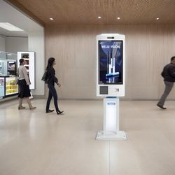 32 Inch Interactive Self Service Payment Kiosk Automatic Touch Screen Kiosk Self Ordering Machine for Restaurant