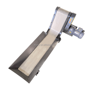 China Low Price High Quality Steel Belt Conveyor Magnetic Chip Removal Equipment for Machine Tools