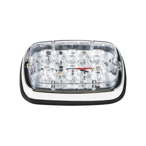 White Ambulance Warning Flashing Surface LED Light 800L