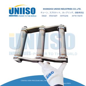 Durable Wide Series Welded Steel Drag Chains for Heavy-Duty Applications