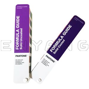 Cmyk Pantone Fashion Textile Formula Color Card Coated