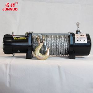 4000lbs 4500lbs 6000lbs Remote Control Electric Winch Equipped with CE