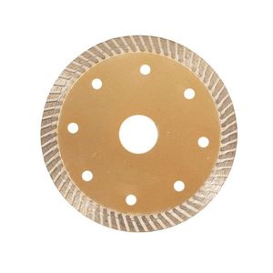 Diamond Flat Turbo Saw Blades for Dry and Wet Cutting