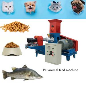 Feed Pellet Machine Food Equipment Automatic Cat Dog Pet Food Machine Floating Fish Feed Machine
