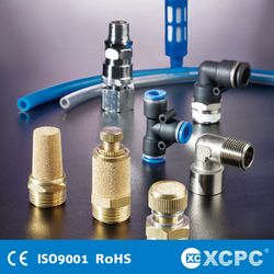 Black Blue PC PE Air Hose Connector Pipe Joint Push-in Plastic Stainless Steel Quick Coupler Rapid Metal Pneumatic Tube Fittings