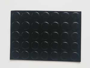 Round DOT Rubber Floor Sheet