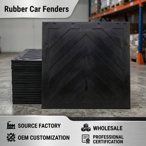 Wholesale Truck Mudguard Solid Rubber Custom Logo 24X24 for Trailer Flap Bulk
