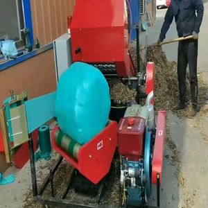 Diesel Engine Silage Straw Packing Machine/Wheat Straw Packing Machine/Straw Baler Machine Manufacturer