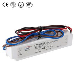 12V 24V 48V Adjustable Single Output Waterproof 60W DC Power Supply