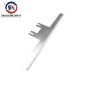 Customized Profiled Blade Antirust Tooth Knife Serrated Knife for Packing Machines