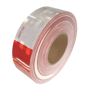 SGS /BSCI / DOT-C2 Free Samples Truck Adhesive Dots Vehicle Micro Prism Light Retro Conspicuity Infrared Reflective Tape
