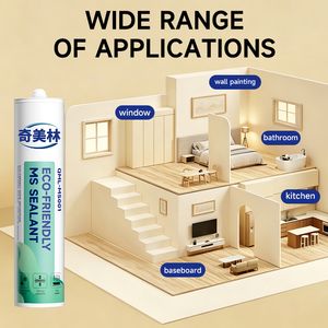 Non-Corrosive Ms Polymer Sealant for Indoor Glass Bonding