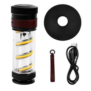 Dimmable Outdoor Emergency Lantern Camping LED Light Rechargeable Torch Flashlight