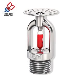 Fire Sprinkler 68℃ Pendent Fire Fighting Equipment Automatic DN15 K80 Standard Response Sprinkler