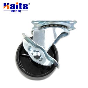 Rubber Wheel Caster Swivel Type Caster Wheel Furniture Accessories Supplier