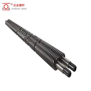 Advanced Wear-Resistant Extruder Twin Screw and Barrel for Plastic Extruder PVC Pipe