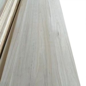 Hot Selling Solid Wood Batten Wood Paneling Cedar Siding Paulownia Solid Wood Board Supplying