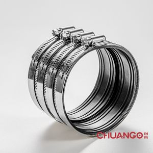 Stainless Steel Flexible Shielded Heavy Duty Type a No-Hub Coupling, Diameter DN 50