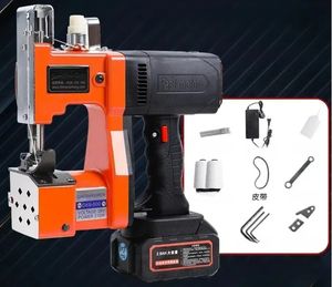 in Stock Electric Lithium Battery Cordless Handheld Rice Powder PP Woven Bag Sack Sealing Sewing Machine
