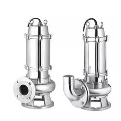 0.75kw Stainless Steel Non-Clog Submersible Mud Sewage Dirty Water Pump
