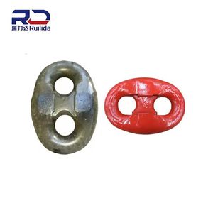 Forged High-Strength Flat Connecting Link, Anti-Fatigue for Mining Elevators (MA) Chain Shackle