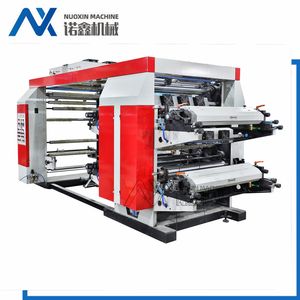 Semi-Auto 4 Colour Non Woven Fabric Flexographic Printing Machine
