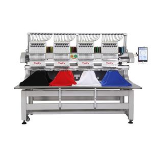 Hot Sale 4 Head 12 15 Needles Computer Embroidery Machine for Sale