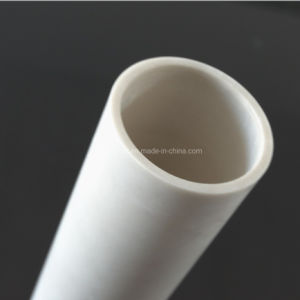 High Purity Industrial Aln Aluminum Nitride Ceramic Tube / Pipe / Sleeve