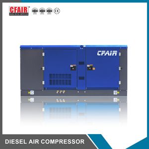 400cfm High Quality Portable Diesel Air Compressor for Construction Site Use