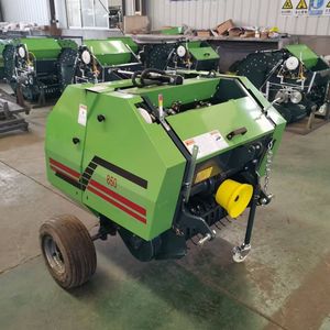 850 8070 1070 1220 9010 Wheat Rice Grass Hay Baler Machine Mini Round Straw Baler 850/870 Mini Round Baler for Sale