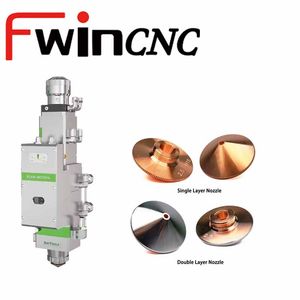 Laser Cutting Machines Parts Single Dual Nozzle 1.5mm 2mm Thickness with Factroy Price