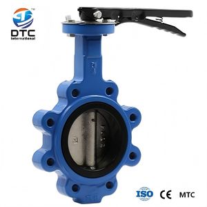 Premium Pn16 Lever Handler Ductile Iron Butterfly Valve for Industrial Pipeline Applications