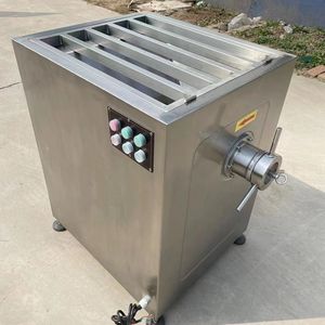 Heavy-Duty Industrial Meat Grinder Corrosion-Resistant Body Micro-Frozen and Fresh Meat Universal Grinding Machine
