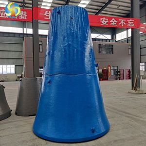 High Manganese Steel Castings for Cone/ Gyratory Crusher Movable Plate 1200