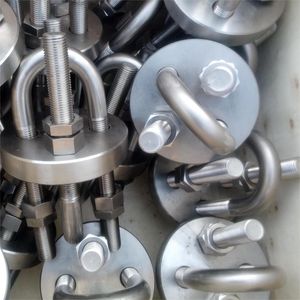 Marine Hardware 50mm G43 Electro-Galvanized Fender Chain and Fittings