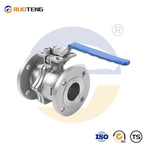 [Ruoteng] Stainless Steel ANSI ASME Ball Valve Weight Reduction Price Cheaper 150lb Ball Valve Class150 Flanged Ball Valve
