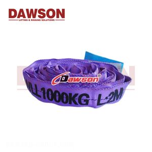 Dawson En1492-2 Wll 1t 1000kg Polyester Endless Round Lifting Sling