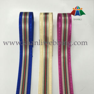 Best Selling 38mm Striped Polyester Nylon Jacquard Webbing