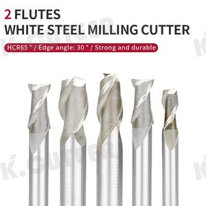 High-Precision Tungsten Steel End Mills for CNC Machining