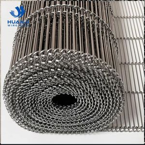 Factory Price Heavy Duty Food Grade Stainless Steel Great Wall Honeycomb Conveyor Belt for Fiber Laser