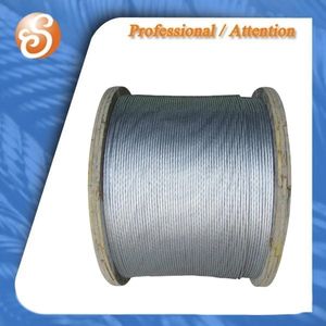 Durable Hot Dipped Galvanized 6X19s Steel Wire Rope