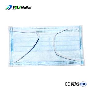 Certificate Blue 3 Ply Non-Woven Disposable Surgical Face Mask