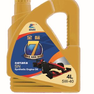 High Quality Low Price Gasoline Engine Oil Sm 5W30 Pure Synthetic Lubricant