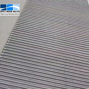 Standard Round Wire Conveyor Belts with S-Edges and Welded Edges for Snack Industry