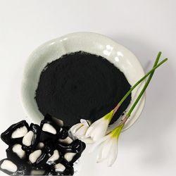 Factory Direct Supplier Good Fluidity Food Dye Vegetable Carbon Black for Candy