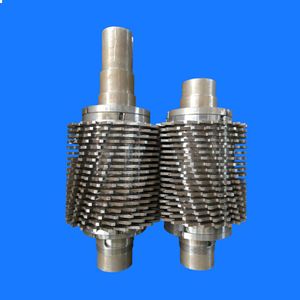 Waste Cardboard Shredder Tooling Shaft Cutter Knife Chamber Blade